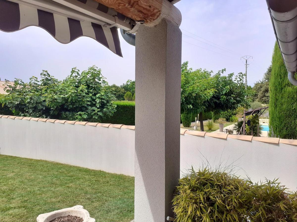 Villa Accueillante A Colonzelle Avec Piscine Privee Buitenkant foto